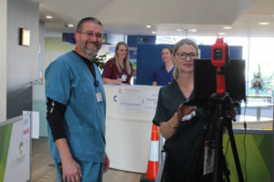 Mildura Base Hospital entry faster with thermal camera