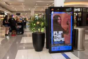 Positive effect from eye-catching campaign