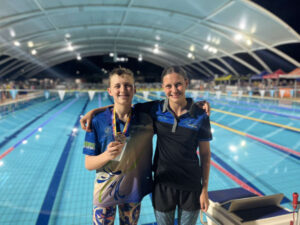Sam, Jasmin make a splash at nationals