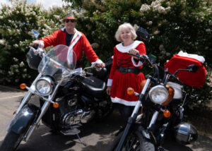 On their bikes for successful toy run