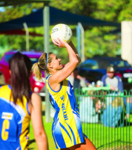 Irymple netballers turn things around with the motto . . . aim high