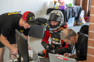 Josh Waters hopes to light up the track