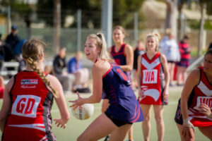 Netball is life for sharp-shooter