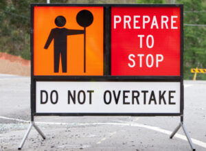 Meridian Road repair work