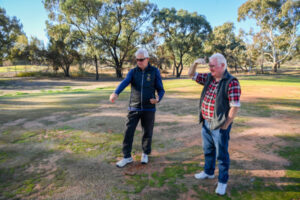 Work still to do at Wenty Golf Club