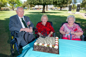 Century milestone for Merbein man