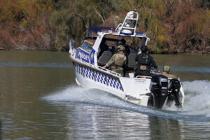 Boat chase ends in arrests