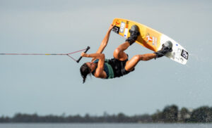 Bec gets riders on the water