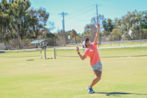 Tennis talents on show