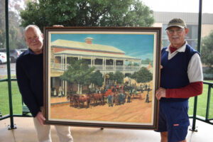 Hotel painting returns to Wentworth