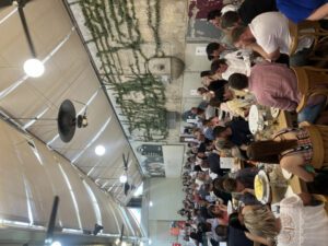 Fundraiser with the lot