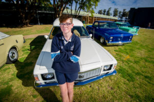 Kids rev up for school show and shine