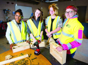 Women get hands-on with tools of trade