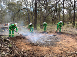 Fight fires as a summer job