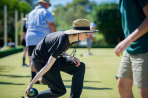 Barefoot bowls stepping out again