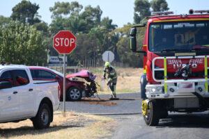 Another crash at highway intersection