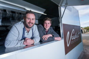 Truck stop, tuck shop