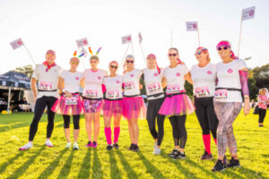 They’re off in Mother’s Day Classic walk for breast cancer research