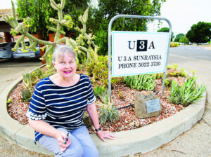 Fond dedication for garden