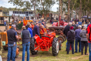 Old time machinery goes on show