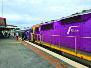 Slow going for train to Melbourne