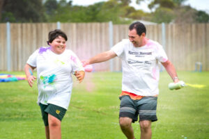 Merbein students get a welcome dose of colour