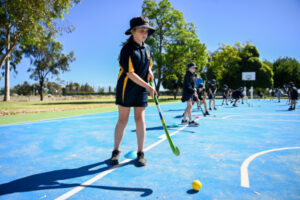 Aiming to hook kids on hockey