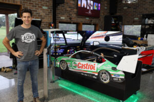 Rick Kelly upgrades simulator for at-home Supercars racing