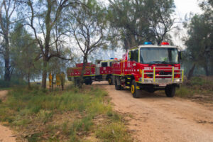 Mallee on fire watch for new year weekend