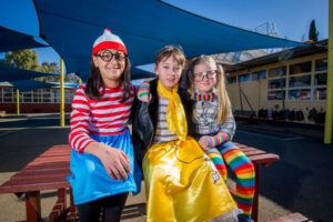 Book Week at Irymple Primary School: Characters just part of the story