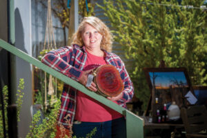 Trish drawn to rustic beauty