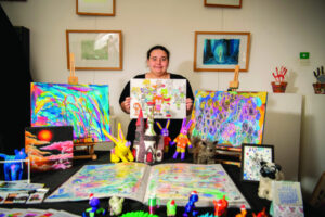 The art show with heart on show