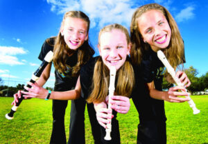 Note of excitement for Gol Gol girls