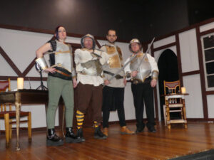 Actors debut in stage comedy