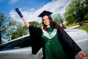 Mildura graduate gets the limousine treatment