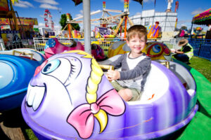 Mildura Show: Rides and animals excite kids at show