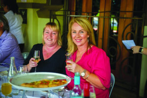 Lunchers fork out for charity