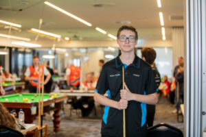 Straight to the pool room