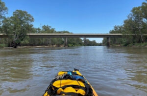 Kayaker’s epic 2000km journey