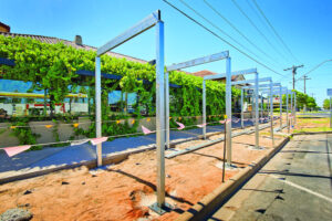 New space for alfresco dining