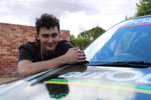 Racing driver Johnson excels at The Bend