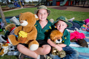 Bears and buddies guide students at Red Cliffs Primary School