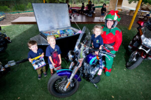 Christmas joy revs up