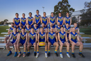 Pics of Irymple Football Netball Club before grand