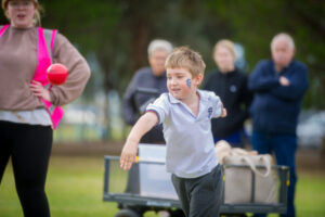 School athletics carnival.