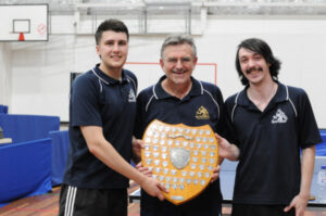 Tankard trio are table tennis champs