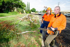 Sunraysia cleaning up after storm