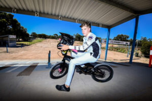 Back on the bike