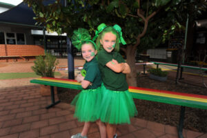 Little people go green for St Pat’s