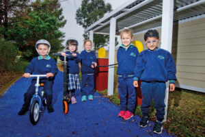 Bigger playground delights preps